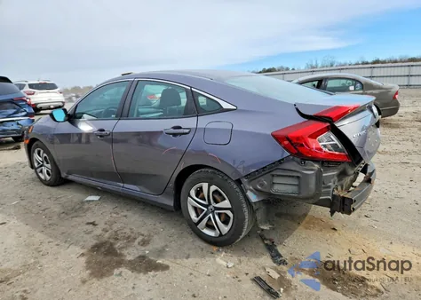 2016 Honda Civic Lx из США, поврежденный, VIN 2HGFC2F58GH555446